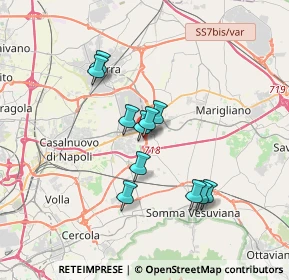 Mappa Via Miccoli, 80038 Pomigliano d'Arco NA, Italia (3.02273)