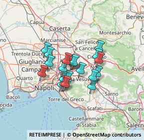 Mappa Via Miccoli, 80038 Pomigliano d'Arco NA, Italia (9.624)