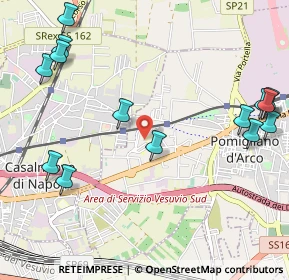 Mappa Via Parco Piemonte, 80038 Pomigliano d'Arco NA, Italia (1.45571)