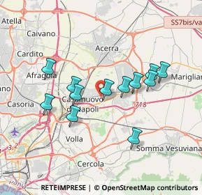 Mappa Via Parco Piemonte, 80038 Pomigliano d'Arco NA, Italia (3.395)