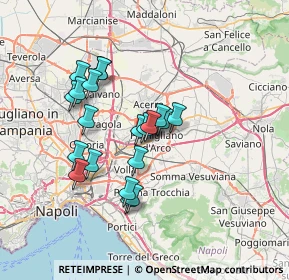 Mappa Via Parco Piemonte, 80038 Pomigliano d'Arco NA, Italia (6.28)