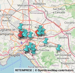 Mappa Via Parco Piemonte, 80038 Pomigliano d'Arco NA, Italia (6.59059)