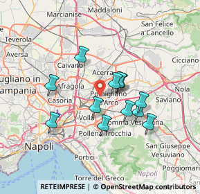 Mappa Via Parco Piemonte, 80038 Pomigliano d'Arco NA, Italia (6.09917)