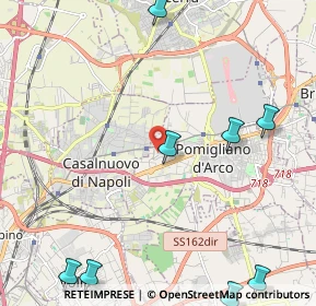 Mappa Via Parco Piemonte, 80038 Pomigliano d'Arco NA, Italia (3.68818)