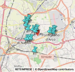 Mappa Via Parco Piemonte, 80038 Pomigliano d'Arco NA, Italia (1.38167)