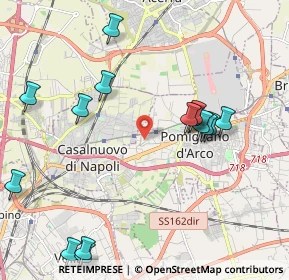 Mappa Via Parco Piemonte, 80038 Pomigliano d'Arco NA, Italia (2.54133)