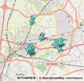 Mappa Via Parco Piemonte, 80038 Pomigliano d'Arco NA, Italia (1.73182)