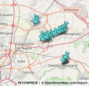 Mappa Via Nizza, 80038 Pomigliano d'Arco NA, Italia (3.00947)