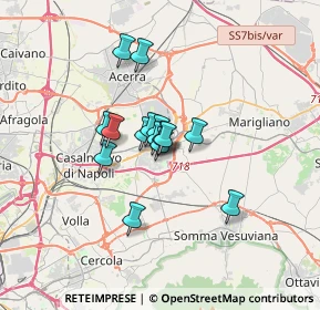 Mappa Via Nizza, 80038 Pomigliano d'Arco NA, Italia (2.216)