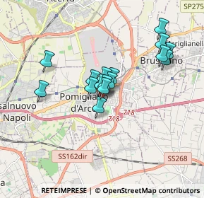 Mappa Via Nizza, 80038 Pomigliano d'Arco NA, Italia (1.45063)