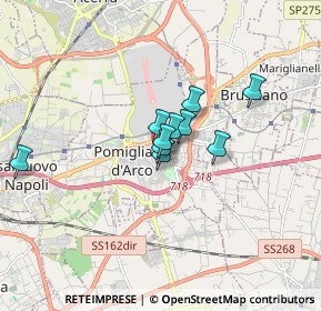 Mappa Via Nizza, 80038 Pomigliano d'Arco NA, Italia (1.42)