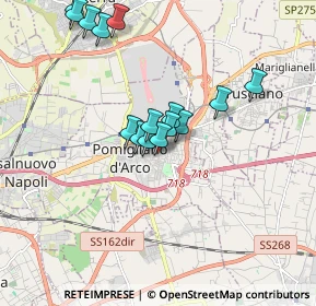 Mappa Via Nizza, 80038 Pomigliano d'Arco NA, Italia (1.746)