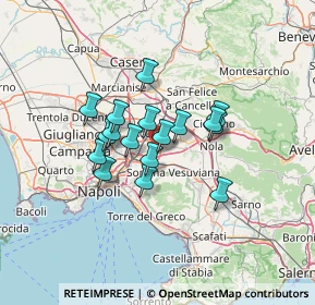 Mappa Via Nizza, 80038 Pomigliano d'Arco NA, Italia (10.26059)