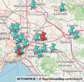 Mappa Via Nizza, 80038 Pomigliano d'Arco NA, Italia (9.218)