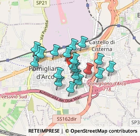 Mappa Via Nizza, 80038 Pomigliano d'Arco NA, Italia (0.6675)