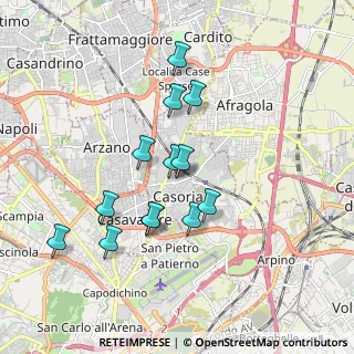 Mappa Via Silvio Pellico, 80026 Casoria NA, Italia (1.75231)