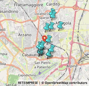 Mappa Via Silvio Pellico, 80026 Casoria NA, Italia (1.322)