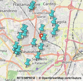 Mappa Via Silvio Pellico, 80026 Casoria NA, Italia (2.082)