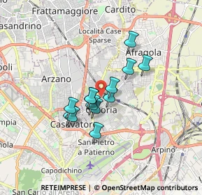 Mappa Via Silvio Pellico, 80026 Casoria NA, Italia (1.28462)