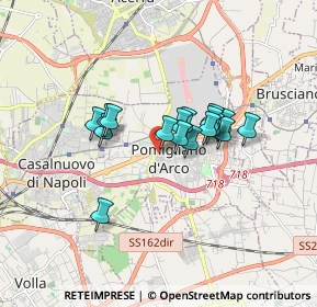 Mappa Via B. Pacciano, 80038 Pomigliano d'Arco NA, Italia (1.28588)