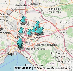Mappa Via B. Pacciano, 80038 Pomigliano d'Arco NA, Italia (6.07)