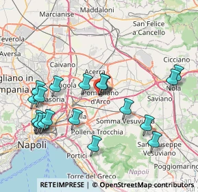 Mappa Via B. Pacciano, 80038 Pomigliano d'Arco NA, Italia (9.398)