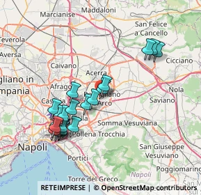 Mappa Via B. Pacciano, 80038 Pomigliano d'Arco NA, Italia (7.7845)