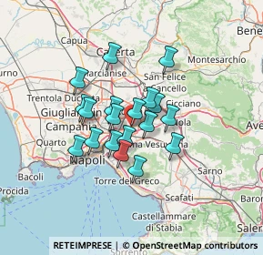 Mappa Via B. Pacciano, 80038 Pomigliano d'Arco NA, Italia (10.22579)