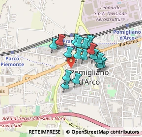 Mappa Via B. Pacciano, 80038 Pomigliano d'Arco NA, Italia (0.3005)