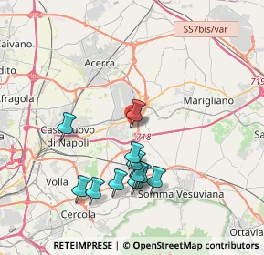Mappa Via Francesco Caiazzo, 80038 Pomigliano d'Arco NA, Italia (3.97727)