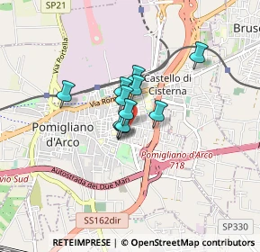 Mappa Via Francesco Caiazzo, 80038 Pomigliano d'Arco NA, Italia (0.48909)