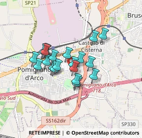 Mappa Via Francesco Caiazzo, 80038 Pomigliano d'Arco NA, Italia (0.6635)