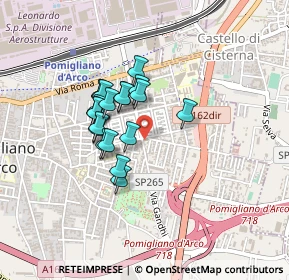 Mappa Via Francesco Caiazzo, 80038 Pomigliano d'Arco NA, Italia (0.342)