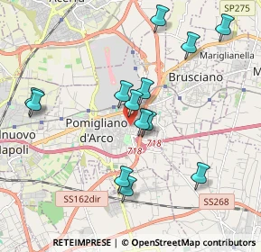 Mappa Via Francesco Caiazzo, 80038 Pomigliano d'Arco NA, Italia (2.03231)