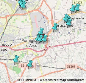 Mappa Via Francesco Caiazzo, 80038 Pomigliano d'Arco NA, Italia (2.51333)