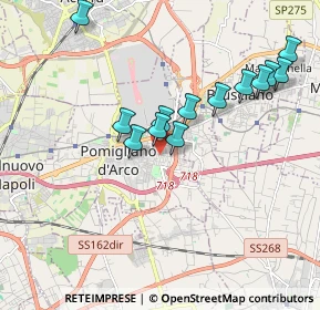 Mappa Via Francesco Caiazzo, 80038 Pomigliano d'Arco NA, Italia (1.92538)
