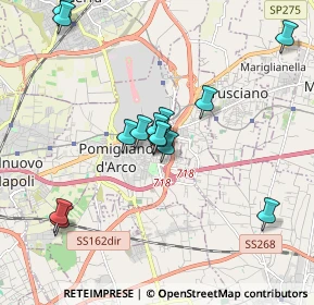 Mappa Via Francesco Caiazzo, 80038 Pomigliano d'Arco NA, Italia (1.92143)