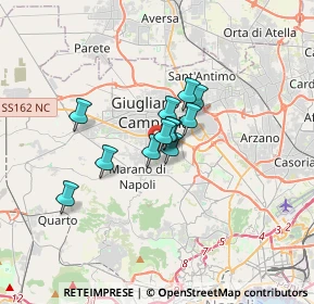 Mappa Via Filippo Corridoni, 80018 Mugnano di Napoli NA, Italia (2.0525)