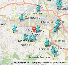 Mappa Via Filippo Corridoni, 80018 Mugnano di Napoli NA, Italia (2.63353)