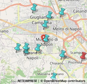 Mappa Via Filippo Corridoni, 80018 Mugnano di Napoli NA, Italia (2.35417)