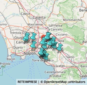 Mappa Strada Senza Nome, 80038 Pomigliano d'Arco NA, Italia (9.26)