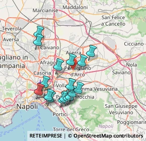 Mappa Strada Senza Nome, 80038 Pomigliano d'Arco NA, Italia (7.26941)