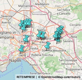 Mappa Strada Senza Nome, 80038 Pomigliano d'Arco NA, Italia (6.615)