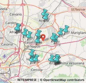 Mappa Via giovanni falcone, 80038 Pomigliano d'Arco NA, Italia (3.9735)