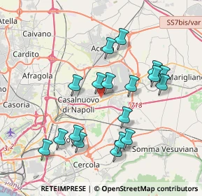 Mappa Via giovanni falcone, 80038 Pomigliano d'Arco NA, Italia (3.985)