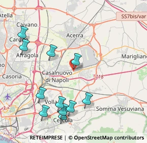 Mappa Strada Senza Nome, 80038 Pomigliano d'Arco NA, Italia (4.96727)