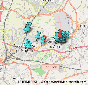 Mappa Via giovanni falcone, 80038 Pomigliano d'Arco NA, Italia (1.532)