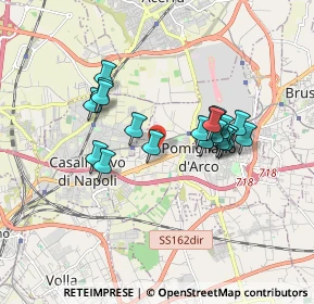 Mappa Strada Senza Nome, 80038 Pomigliano d'Arco NA, Italia (1.5625)
