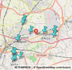 Mappa Via giovanni falcone, 80038 Pomigliano d'Arco NA, Italia (2.52846)