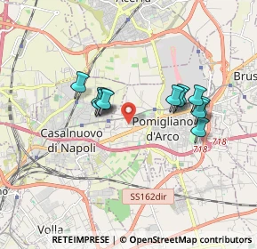 Mappa Strada Senza Nome, 80038 Pomigliano d'Arco NA, Italia (1.60333)